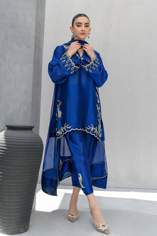 Freya,Festive Wear'24-Ocean Blue