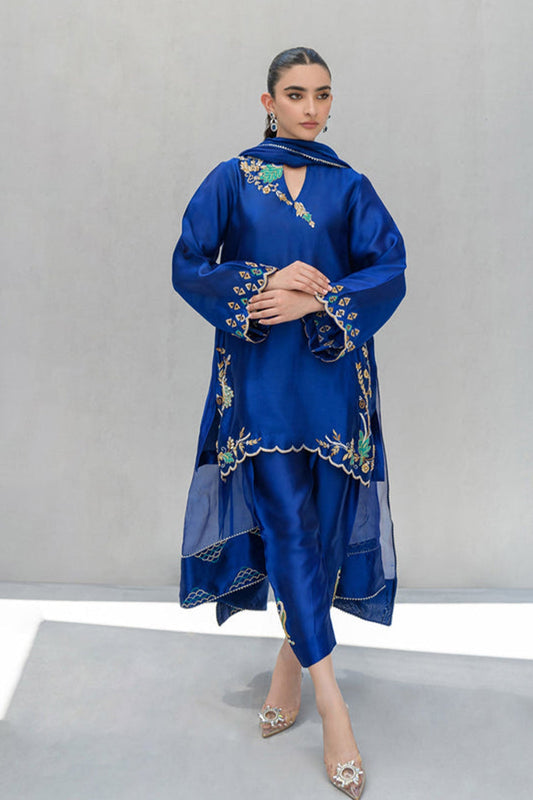 Freya,Festive Wear'24-Ocean Blue