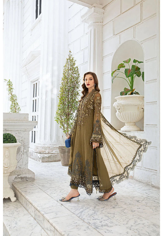 Maria B - Olive Green - House of Vasl