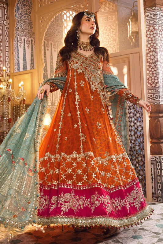 Burnt Orange, Fuchsia Pink (BD-2506) - House of Vasl