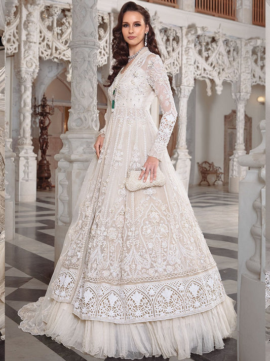 Maria B. Couture White MC-044 - House of Vasl