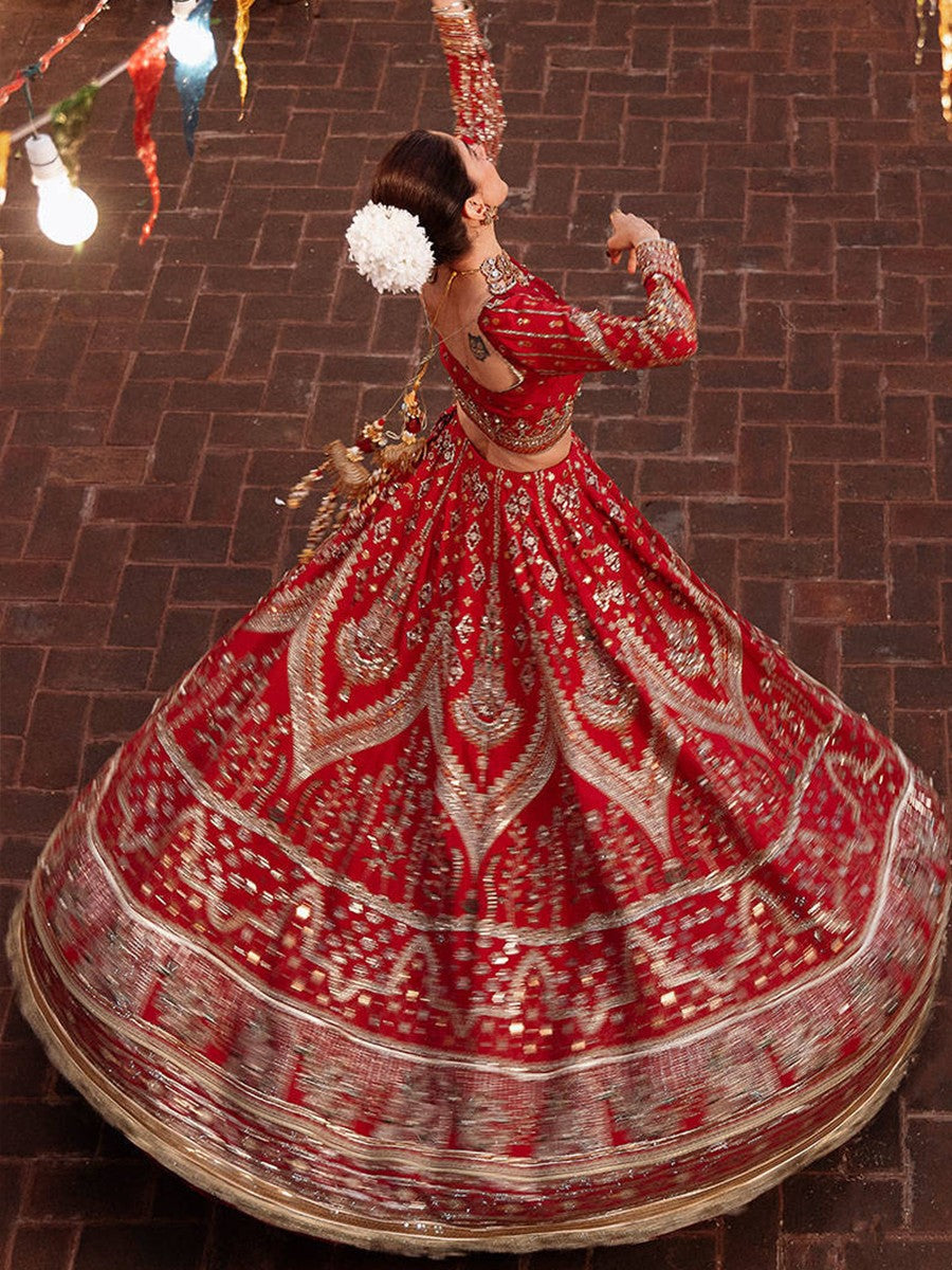 Zarlish by Mohsin Naveed Ranjha Wedding Festive – Sheema Kirmani - House of Vasl