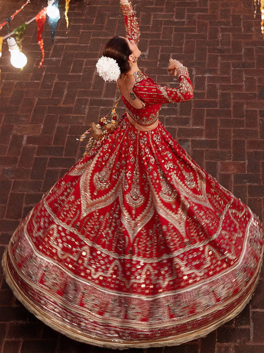Zarlish by Mohsin Naveed Ranjha Wedding Festive – Sheema Kirmani - House of Vasl